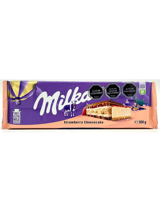 Milka Strawberry Cheesecake