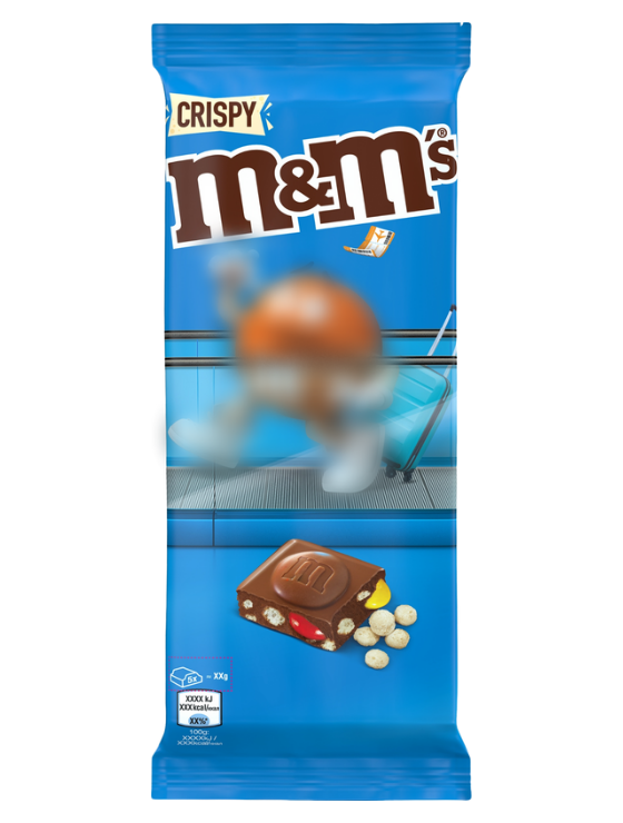 M&M Block Crispy Choco