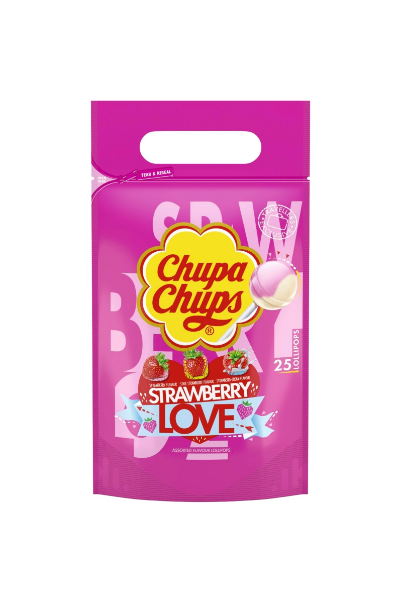 Chupa Chups Strawberry Love 