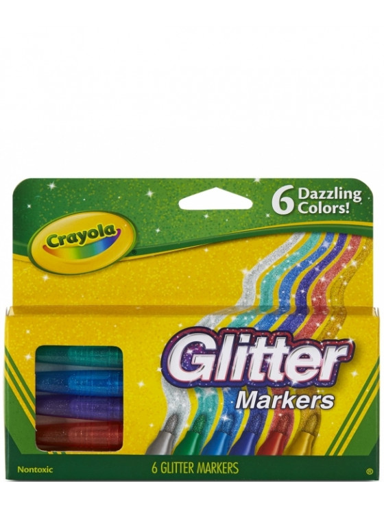 Marcadores Glitter Crayola