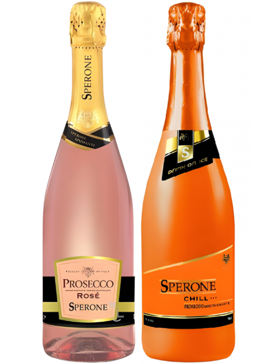 Sper. Prosecco Rose + Chill Prosecco