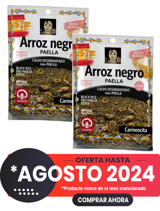 Paella Arroz Negro 25GR