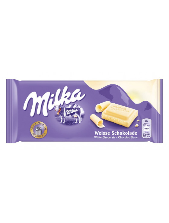 Milka white 100g