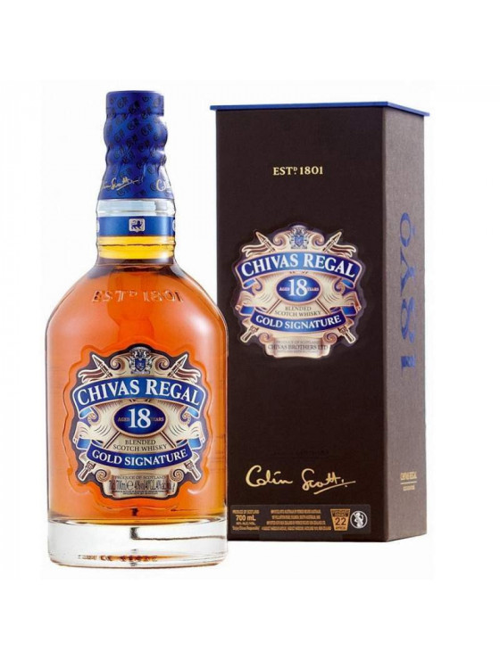 Whisky Chivas Regal 18 Años